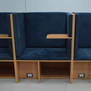 Sillón cúbico de melamina