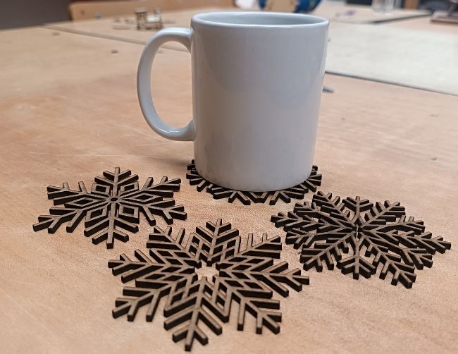 Posavasos navideños