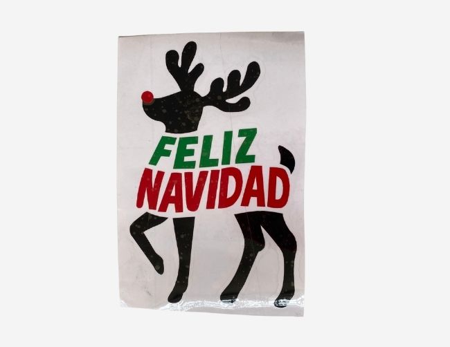 Sticker Feliz Navidad