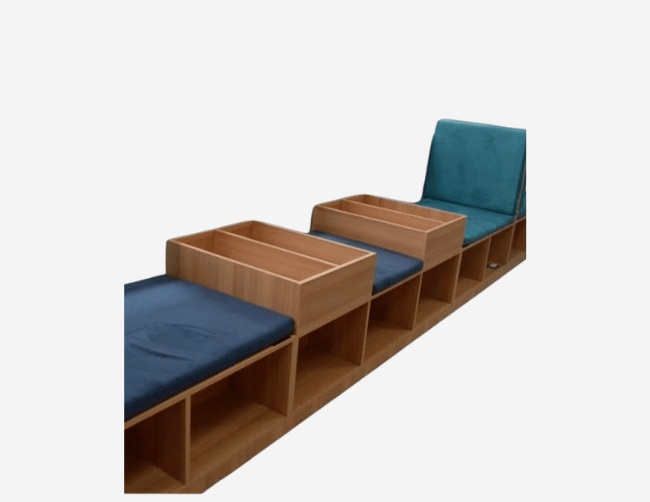 Cubículo Lectura pared