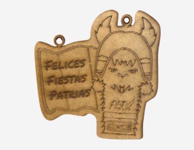 Colgante Ñawi Llama