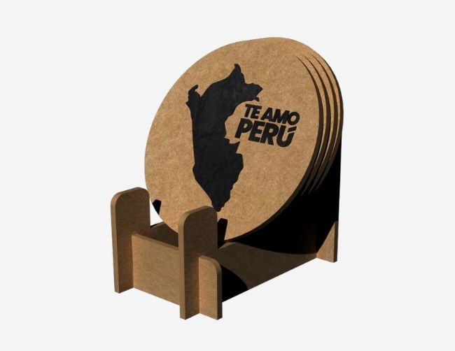 Posavasos Celebra Perú