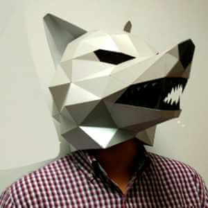 Máscara de lobo